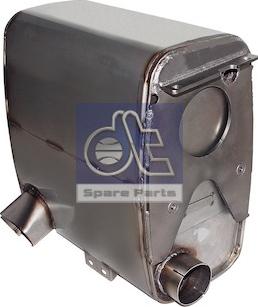 DT Spare Parts 3.25142 - Vidējais / Gala izpl. gāzu trokšņa slāpētājs autodraugiem.lv