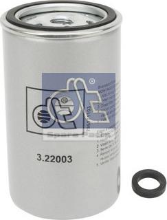 DT Spare Parts 3.22003 - Degvielas filtrs autodraugiem.lv