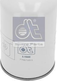 DT Spare Parts 2.15005 - Dzesēšanas šķidruma filtrs autodraugiem.lv