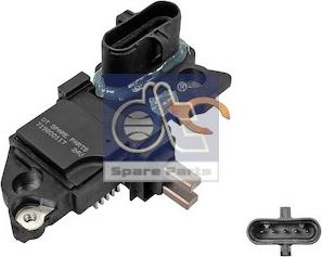 DT Spare Parts 2.21004 - Ģeneratora sprieguma regulators autodraugiem.lv