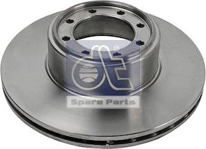 DT Spare Parts 7.36045 - Bremžu diski autodraugiem.lv