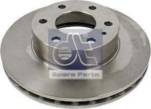 DT Spare Parts 7.36081 - Bremžu diski autodraugiem.lv
