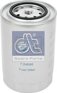 DT Spare Parts 7.24006 - Degvielas filtrs autodraugiem.lv