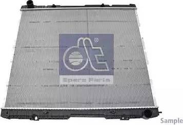 DT Spare Parts 7.21010 - Radiators, Motora dzesēšanas sistēma autodraugiem.lv