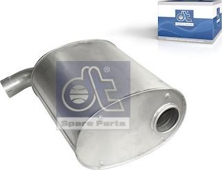 DT Spare Parts 7.22005 - Vidējais / Gala izpl. gāzu trokšņa slāpētājs autodraugiem.lv