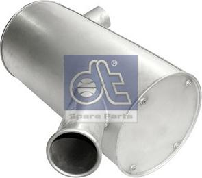 DT Spare Parts 7.22002 - Vidējais / Gala izpl. gāzu trokšņa slāpētājs autodraugiem.lv