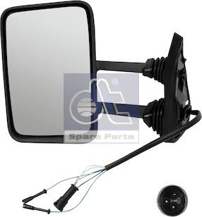 DT Spare Parts 7.73094 - Ārējais atpakaļskata spogulis, Vadītāja kabīne autodraugiem.lv