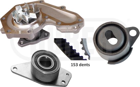 DÜRER PA1061050 - Ūdenssūknis + Zobsiksnas komplekts autodraugiem.lv