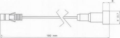 Duron FAI202 - Indikators, Bremžu uzliku nodilums autodraugiem.lv