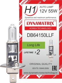Dynamatrix DB64150LLF - Kvēlspuldze, Pamatlukturis autodraugiem.lv