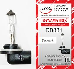 Dynamatrix DB881 - Kvēlspuldze, Pamatlukturis autodraugiem.lv