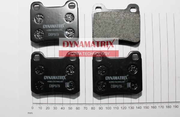 Dynamatrix DBP979 - Bremžu uzliku kompl., Disku bremzes autodraugiem.lv