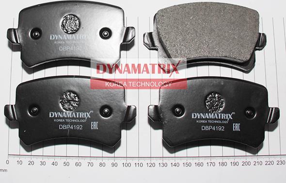 Dynamatrix DBP4192 - Bremžu uzliku kompl., Disku bremzes autodraugiem.lv
