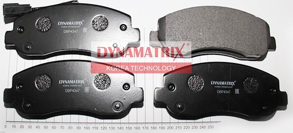 Dynamatrix DBP4347 - Bremžu uzliku kompl., Disku bremzes autodraugiem.lv