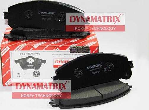 Dynamatrix DBP4354 - Bremžu uzliku kompl., Disku bremzes autodraugiem.lv