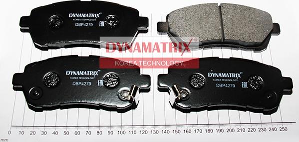 Dynamatrix DBP4279 - Bremžu uzliku kompl., Disku bremzes autodraugiem.lv