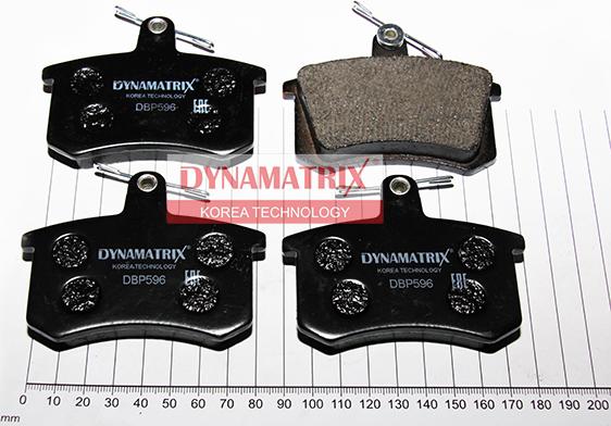Dynamatrix DBP596 - Bremžu uzliku kompl., Disku bremzes autodraugiem.lv