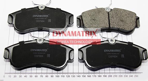 Dynamatrix DBP604 - Bremžu uzliku kompl., Disku bremzes autodraugiem.lv