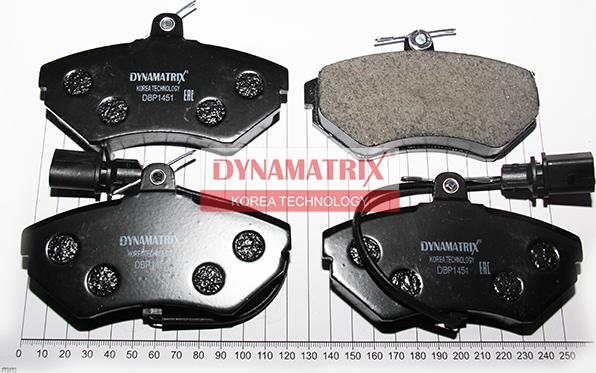 Dynamatrix DBP1451 - Bremžu uzliku kompl., Disku bremzes autodraugiem.lv