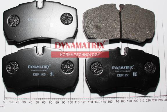 Dynamatrix DBP1405 - Bremžu uzliku kompl., Disku bremzes autodraugiem.lv