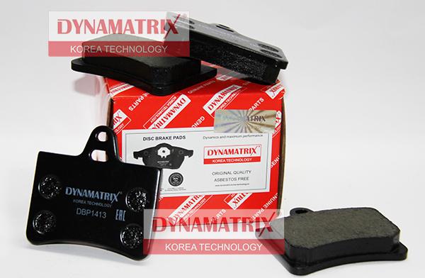 Dynamatrix DBP1413 - Bremžu uzliku kompl., Disku bremzes autodraugiem.lv