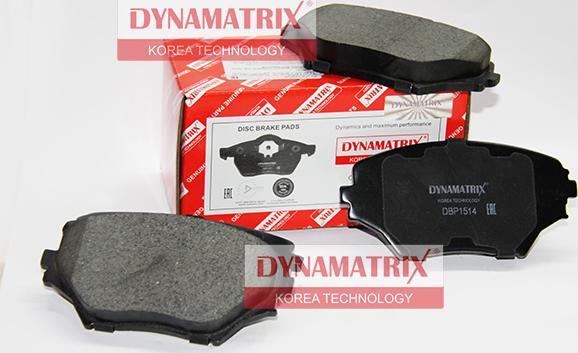 Dynamatrix DBP1514 - Bremžu uzliku kompl., Disku bremzes autodraugiem.lv