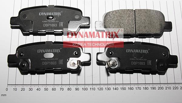 Dynamatrix DBP1693 - Bremžu uzliku kompl., Disku bremzes autodraugiem.lv
