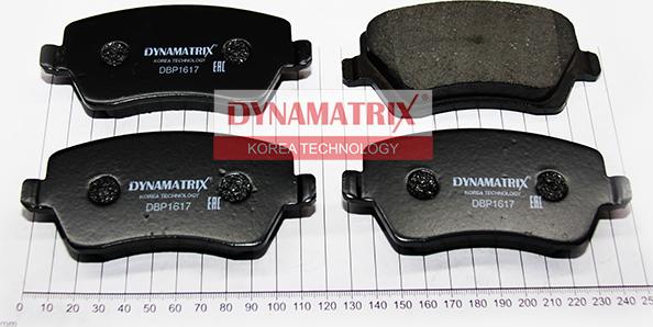 Dynamatrix DBP1617 - Bremžu uzliku kompl., Disku bremzes autodraugiem.lv