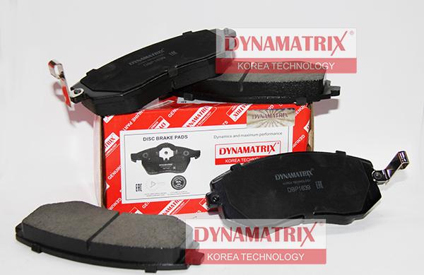 Dynamatrix DBP1639 - Bremžu uzliku kompl., Disku bremzes autodraugiem.lv