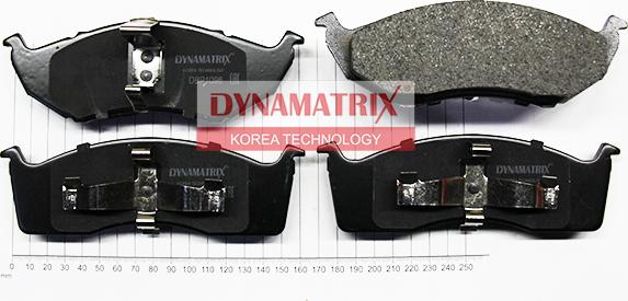 Dynamatrix DBP1098 - Bremžu uzliku kompl., Disku bremzes autodraugiem.lv