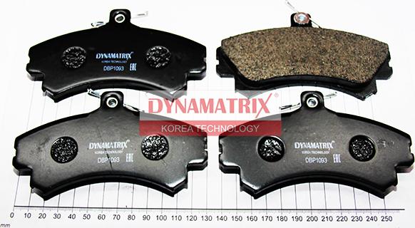 Dynamatrix DBP1093 - Bremžu uzliku kompl., Disku bremzes autodraugiem.lv