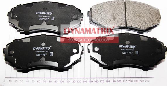 Dynamatrix DBP1757 - Bremžu uzliku kompl., Disku bremzes autodraugiem.lv