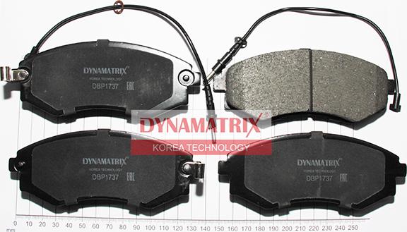 Dynamatrix DBP1737 - Bremžu uzliku kompl., Disku bremzes autodraugiem.lv