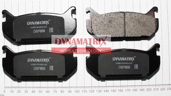 Dynamatrix DBP869 - Bremžu uzliku kompl., Disku bremzes autodraugiem.lv