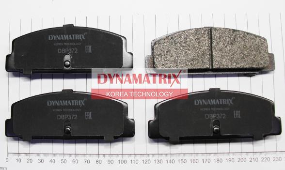 Dynamatrix DBP372 - Bremžu uzliku kompl., Disku bremzes autodraugiem.lv