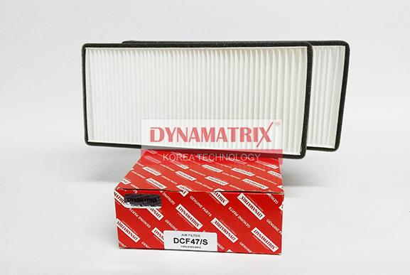Dynamatrix DCF47/S - Filtrs, Salona telpas gaiss autodraugiem.lv