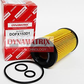 Dynamatrix DOFX153D1 - Eļļas filtrs autodraugiem.lv