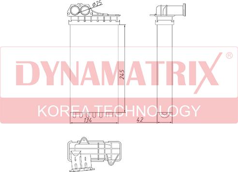 Dynamatrix DR72941 - Siltummainis, Salona apsilde autodraugiem.lv
