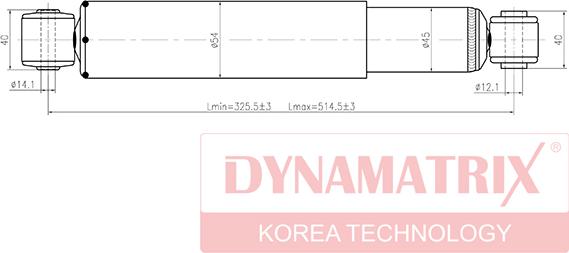 Dynamatrix DSA441081 - Amortizators autodraugiem.lv
