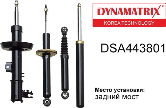 Dynamatrix DSA443801 - Amortizators autodraugiem.lv