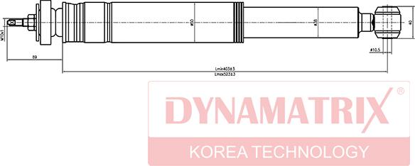 Dynamatrix DSA553185 - Amortizators autodraugiem.lv