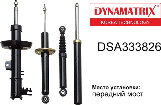 Dynamatrix DSA333826 - Amortizators autodraugiem.lv