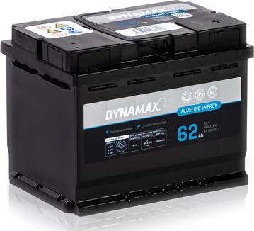 Dynamax 635518 - Startera akumulatoru baterija autodraugiem.lv