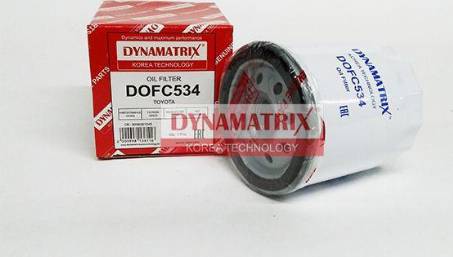 Dynamax DOFC534 - Eļļas filtrs autodraugiem.lv