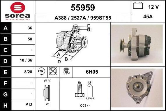 EAI 55959 - Ģenerators autodraugiem.lv