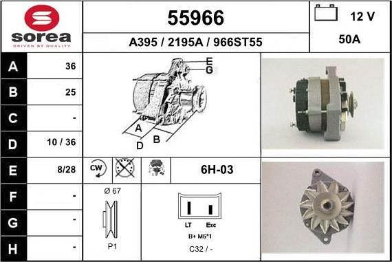 EAI 55966 - Ģenerators autodraugiem.lv