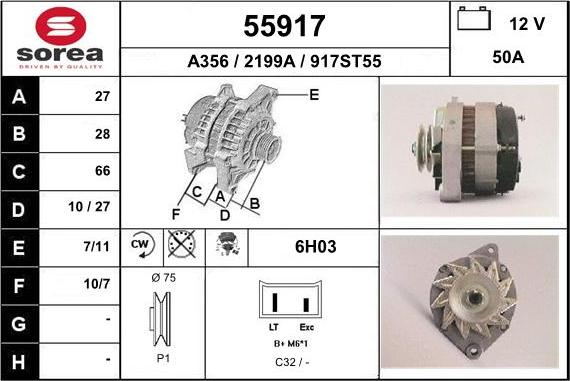 EAI 55917 - Ģenerators autodraugiem.lv