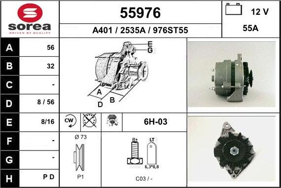 EAI 55976 - Ģenerators autodraugiem.lv