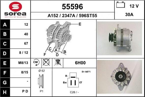EAI 55596 - Ģenerators autodraugiem.lv