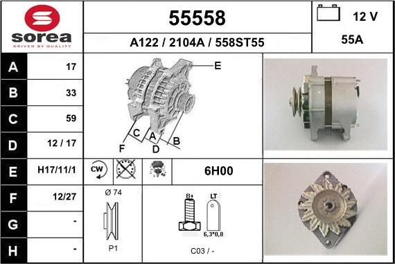 EAI 55558 - Ģenerators autodraugiem.lv